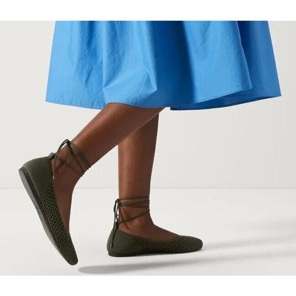 Rothy’s Vert The Square Wrap Around Mesh Women’s Size 9.5 - Picture 2 of 7